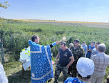Освящение источника в хуторе Горбатовский