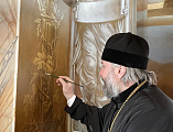 Преосвященнейший епископ Симон посетил новопостроенный храм в честь Веры, Надежды, Любови и матери их Софии в станице Багаевской