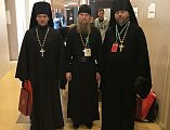 В Воскресенском Новодевичьем монастыре Санкт-Петербурга прошел форум круглого стола «Особенности устроения монашеской жизни в городских монастырях» с участием иеромонаха Димитрия (Яроцкого)