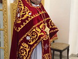 Державный храм Донецкого благочиния отметил престольный праздник соборным богослужением клириков Шахтинской епархии