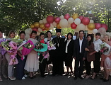 Последний звонок в казачьей средней школе хутора Арпачина
