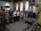 В день памяти и скорби в Покровском кафедральном соборе провели памятное мероприятие и совершили молитву об упокоении жертв Великой Отечественной войны
