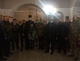 В Донском храме г. Новошахтинска состоялась встреча казаков станицы Мало-Несветайской с духовником