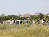 Начался водный крестный ход по рекам Северский Донец, Дон и Маныч, посвященный 800-летию со дня рождения святого благоверного великого князя Александра Невского и 10-летию образования Шахтинской епархии