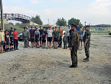 В ст. Боковской прошли военно-полевые сборы допризывной казачьей молодежи Верхне-Донского округа