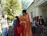 День памяти Усекновения главы Крестителя Господня Иоанна в наркологическом отделении № 2 города Каменск-Шахтинский