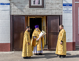 В день престольного праздника Преосвященнейший епископ Симон совершил Божественную литургию в храме святого равноапостольного князя Владимира города Шахты