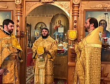 Епископ Николай, Управляющий Амурской епархией, совершил Божественную литургию в храме святого великомученика Пантелеимона города Миллерово