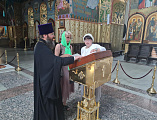 В Покровском кафедральном соборе состоялась встреча благочинного приходов Александровск-Грушевского округа и председателя Шахтинской местной организации Всероссийского общества слепых