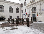 Благочинный Каменск-Шахтинского округа принял участие в торжественной встрече военнослужащих 7-ой гвардейской Краснознаменной орденов Суворова и Кутузова десантно-штурмовой дивизии (горной)