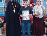 В храме Архистратига Михаила состоялось торжественное награждение юных художников