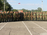 Священник Александровск-Грушевского благочиния встретился с военнослужащими