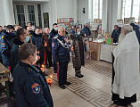 В Покровском храме города Красный Сулин состоялась панихида по казакам, пострадавшим в годы гонений