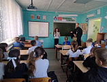 В казачьей школе поселка Ясный прошла встреча, посвященная Дню православной книги