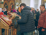 В день памяти Собора новомучеников и исповедников Церкви Русской в Покровском соборе г. Шахты совершена лития о всех усопших, пострадавших в годину гонений за веру Христову