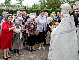В престольный праздник Преосвященнейший епископ Симон возглавил Божественную литургию в храме Вознесения Господня города Шахты