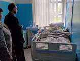 Священник поздравил с Пасхой Христовой  постояльцев хосписа х. Красный