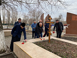 Благочинный приходов Зверево-Никольского округа принял участие в митинге в День Неизвестного солдата