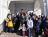 В Донском храме г. Новошахтинска состоялась встреча благополучателей проекта «Круг спасения» с настоятелем и руководителем проекта