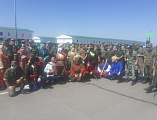 Состоялись казачьи соревнования среди военнослужащих срочной службы