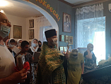 Торжественным богослужением отметили престольный праздник в храме преподобного Серафима Саровского пос. Отрадный