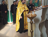 В ЛИУ 20 г. Шахты совершено таинство Соборования