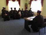В духовно-просветительском центре при Покровском соборе г. Шахты прошел семинар для духовников казачьих образовательных учреждений