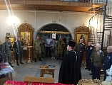 Традиционная встреча и приведение к присяге казаков станицы Мало-Несветаевской