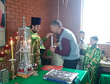 В день преставления преподобного Сергия, игумена Радонежского в храме-часовне хутора Земцов Чернышевского благочиния отметили престольный праздник