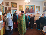 В храме преподобного Серафима Саровского пос. Отрадный Багаевского благочиния отметили престольный праздник