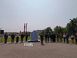 Памятник участникам СВО открыли в Каменске-Шахтинском
