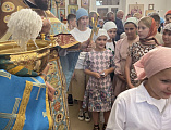 Молебен перед новым учебным годом в станице Никольской