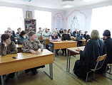 Священники Пантелеимоновского храма встретились с преподавателями кадетского училища г. Миллерово