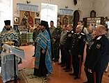 Молебен Донской иконе Пресвятой Богородицы в Свято-Пантелеимоновском храме г. Миллерово