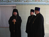 Преосвященнейший епископ Симон посетил Пятницкое Архиерейское подворье ст. Манычской и провел собрание попечительского совета