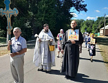 Престольный праздник молитвенно отметили в храме Преображения Господня села Лысогорка   