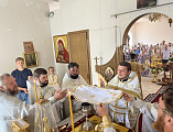 Престольный праздник в храме Рождества великого пророка Предтечи и Крестителя Господня Иоанна молитвенно отметили в ст. Боковской