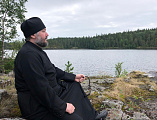 Преосвященнейший епископ Симон посетил Никольский скит острова Валаам