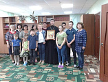 Иерей Роман Митяшин встретился с воспитанниками детского дома х. Калининский