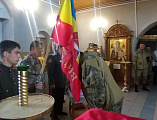 Традиционная встреча и приведение к присяге казаков станицы Мало-Несветаевской