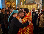 Светлое Христово Воскресение встретили в Покровском кафедральном соборе города Шахты