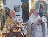 Престольный праздник в Никольском храме станицы Еланской