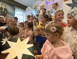 В светлый праздник Рождества Христова в детской воскресной школе Никольского храма г. Новошахтинска прошло праздничное мероприятие