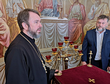 Преосвященнейший епископ Симон провел выездное совещание по строительству и благоустройству храма святых мучениц Веры, Надежды, Любови и матери их Софии ст. Багаевской