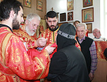 В пятницу Светлой седмицы Пасхальные торжества в Шахтинской епархии продолжились в Пантелеимоновском храме города Гуково