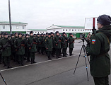 Новобранцев срочной службы напутствовал протоиерей Константин Федосеев