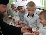 Воспитанников приюта «Огонек» поздравили с Великим Праздником Светлого Христова Воскресенья – Пасхой Господней