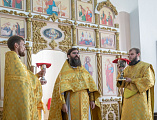 Приход Покровского кафедрального собора поздравил настоятеля иерея Александра Теличкина с 40-летним юбилеем