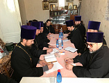 Расширенное заседание епархиального Отдела по взаимодействию с казачеством состоялось в храме равноапостольного князя Владимира г. Шахты