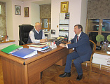 Состоялась встреча епархиального древлехранителя и секретаря Императорского Православного Палестинского Общества